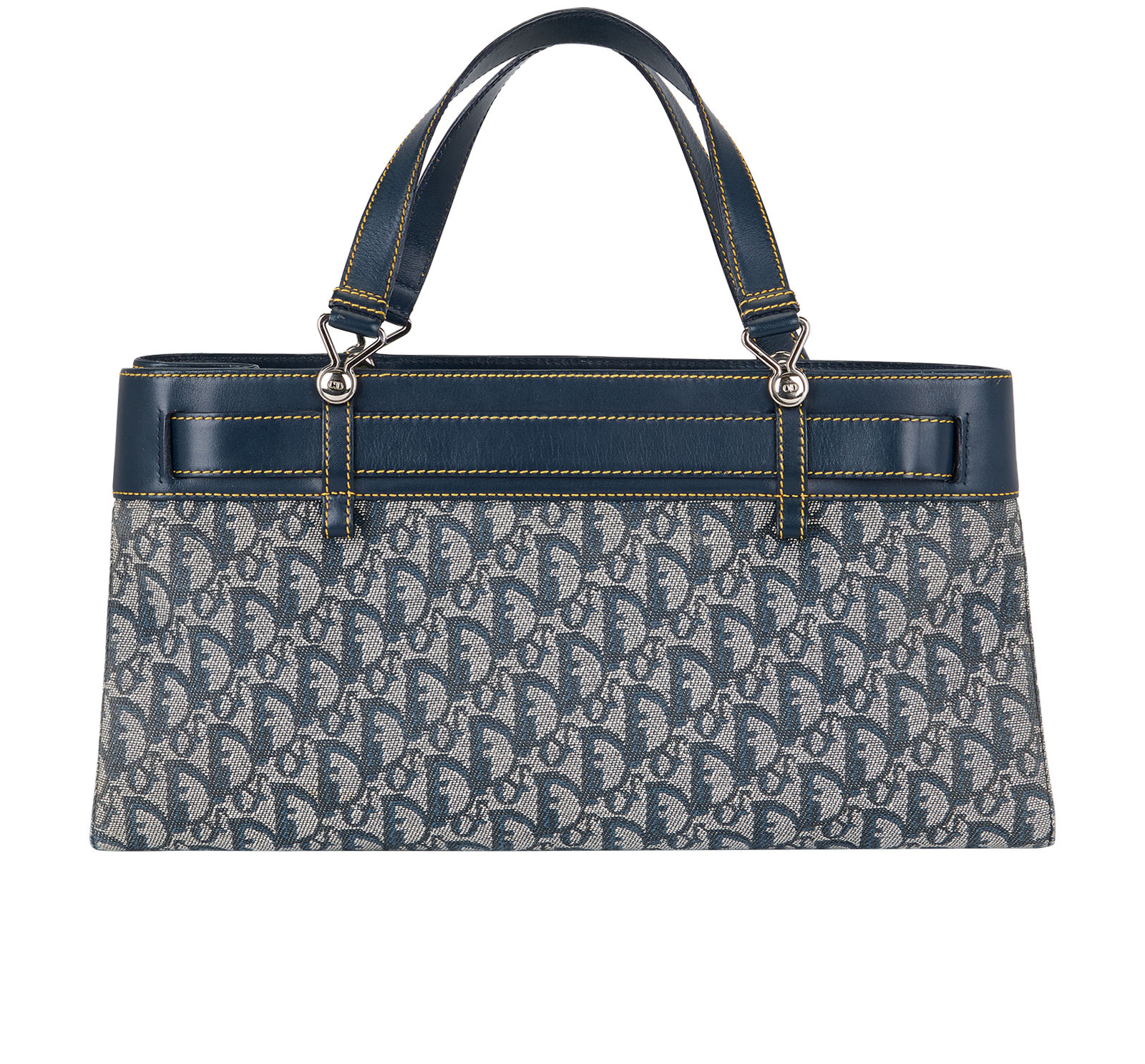 Diorissimo Jeans Pocket Trotter Tote, &pound;460, Handbags, Blue, Canvas, Back view